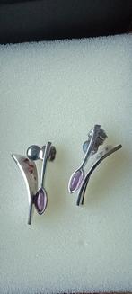 Daniel Vior Oorbellen Amethist - Nieuwstaat, Sieraden, Tassen en Uiterlijk, Oorbellen, Paars, Nieuw, Ophalen of Verzenden, Met edelsteen