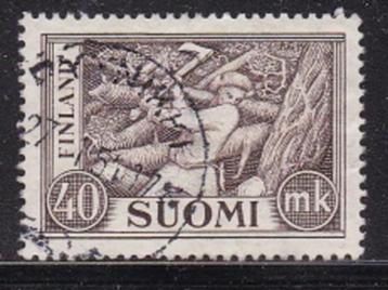 926 - Finland michel 406 gestempeld , Houthakker beschikbaar voor biedingen