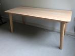 Ikea Lisabo Tafel - 118x50x50 cm, 100 tot 150 cm, 50 tot 75 cm, Eikenhout, Zo goed als nieuw