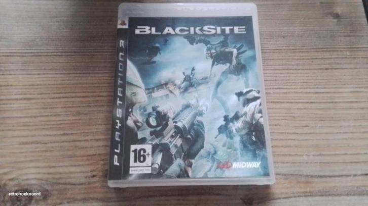 BlackSite - PS3, Spelcomputers en Games, Games | Sony PlayStation 3, Gebruikt, Shooter, 1 speler, Vanaf 16 jaar, Online, Ophalen of Verzenden
