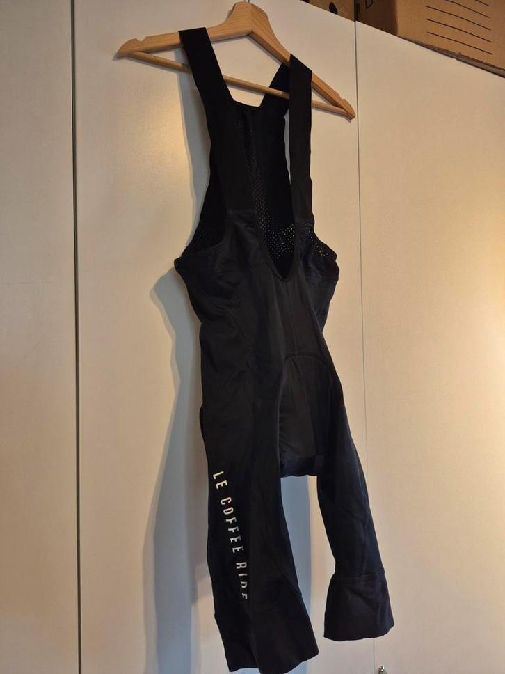 Le Coffee Ride korte fietsbroek bibshort zwart maat L, Fietsen en Brommers, Fietsaccessoires | Fietskleding, Zo goed als nieuw