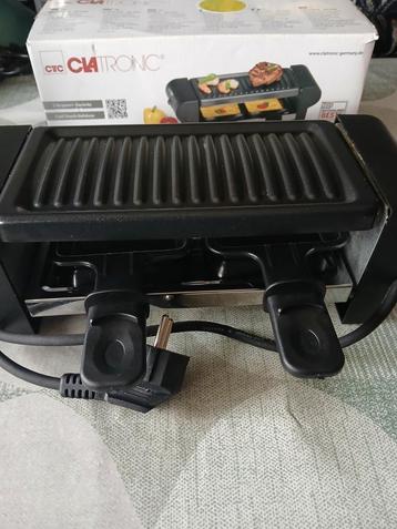 Clatronic RG 3592 Raclette Grill - nieuw 2 persoons gourmet! beschikbaar voor biedingen