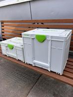 Festool koffers - systainers - 1 grote & 1 kleine –, Ophalen, Zo goed als nieuw