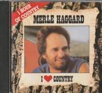 Merle Haggard  I Love Country, Cd's en Dvd's, Cd's | Country en Western, Zo goed als nieuw, Verzenden