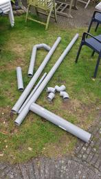 PVC afvoer buizen, koppelingen, bochten, Doe-het-zelf en Verbouw, Buizen en Afvoer, Ophalen, Zo goed als nieuw, Pvc, 80 mm of meer