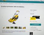 Kärcher draadloze grasmaaier LMO 36-40, Tuin en Terras, Grasmaaiers, Ophalen, Kärcher, Accu-grasmaaier, Nieuw