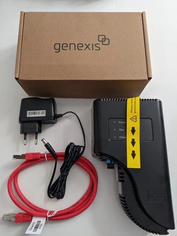 Genexis glasvezelmodem glasvezelkastje beschikbaar voor biedingen