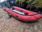Avon Spitfire 4.00 hypalon rubberboot incl 8pk mercury, Watersport en Boten, Rubberboten, Aluminium, Zo goed als nieuw, Benzine