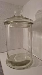 Grote glazen pot met deksel, Ophalen, Zo goed als nieuw