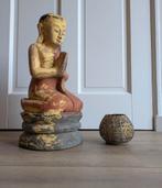 Handgemaakt boeddhistisch beeld, Birma, Ophalen of Verzenden