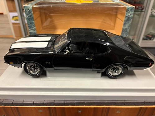 1:18 Ertl Oldsmobile 442 W30, Hobby en Vrije tijd, Modelauto's | 1:18, Gebruikt, Auto, ERTL, Ophalen of Verzenden