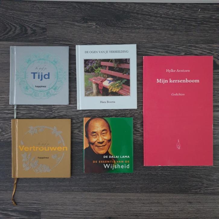 5 Diverse boekjes (spiritualiteit, kracht en gedichten), Boeken, Esoterie en Spiritualiteit, Gelezen, Overige typen, Spiritualiteit algemeen