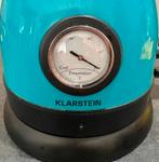 Mooie originele blauwe Retro Waterkoker met thermostaat 35,, 1 tot 2 liter, Ophalen, Zo goed als nieuw, Draadloos