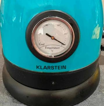 Mooie originele blauwe Retro Waterkoker met thermostaat 35, beschikbaar voor biedingen