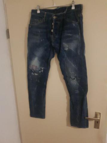 Dsquared2 Sexy Twist Jeans – Maat 50 – Nieuwstaat beschikbaar voor biedingen