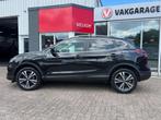 Nissan Qashqai 1.6 Tekna, navi, pdc, panodak, 1e eigenaar, Voorwielaandrijving, Parkeersensor, Gebruikt, Zwart