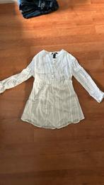 Zwangerschaps blouse/ tuniek / shirt mt S wit H&M, Kleding | Dames, Positiekleding, H&M, Ophalen of Verzenden, Wit, Zo goed als nieuw