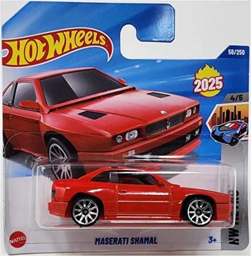 2025 Hot Wheels Maserati Shamal beschikbaar voor biedingen