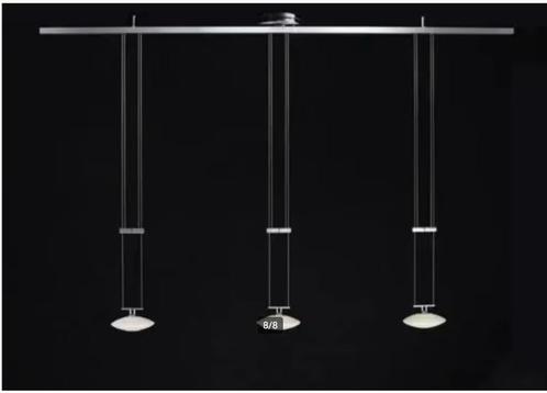 LDM Vector Tavola hanglamp 3-delig, Huis en Inrichting, Lampen | Hanglampen, Zo goed als nieuw, 75 cm of meer, Glas, Metaal, Ophalen