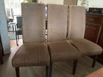 6 Stoelen setprijs, Huis en Inrichting, Stoelen, Ophalen, Overige materialen, Bruin, Koloniaal
