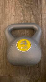Ketlebell 4 kg, Sport en Fitness, Fitnessmaterialen, Ophalen of Verzenden, Zo goed als nieuw, Kettlebell