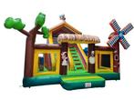 Te koop mooi nieuw springkussen mega boerderij 6 x 6,5 meter, Ophalen of Verzenden, Nieuw, Verjaardag