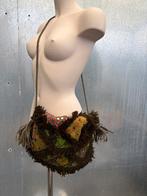 Antik batik tas bag crossbody, Ophalen of Verzenden, Zo goed als nieuw