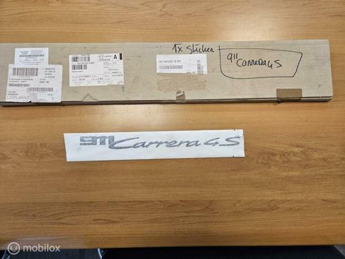 Embleem Porsche  992 4S, Auto-onderdelen, Klein materiaal, Porsche, Nieuw, Ophalen of Verzenden