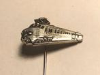 Metalen NS ELECTRISCHE TREIN Speld (Metaalkleur)., Verzamelen, Verzenden, Zo goed als nieuw, Transport, Speldje of Pin