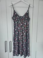 Maxi jurk / zomerjurk. Silver Creek. Maat S. Zwart + bloemen, Kleding | Dames, Maat 38/40 (M), Ophalen of Verzenden, Onder de knie