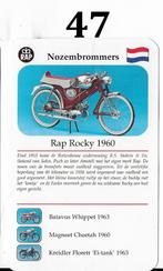 Verzamelkaartje 47 bromfiets rap rocky ( 1960 ), Ophalen of Verzenden, Zo goed als nieuw