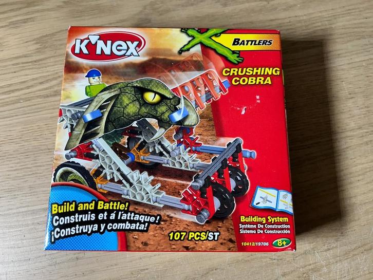 NIEUW | Knex Crushing Cobra, Kinderen en Baby's, Speelgoed | Bouwstenen, Nieuw, K'nex, Ophalen of Verzenden
