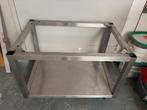 RVS ondrstel 84cm, Doe-het-zelf en Verbouw, Werkbanken, Ophalen, Gebruikt, Minder dan 70 cm