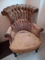 Antieke Engelse Fauteuil Stoel, Ophalen