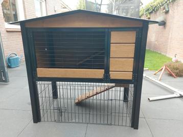 Nieuw konijnenhok  beschikbaar voor biedingen