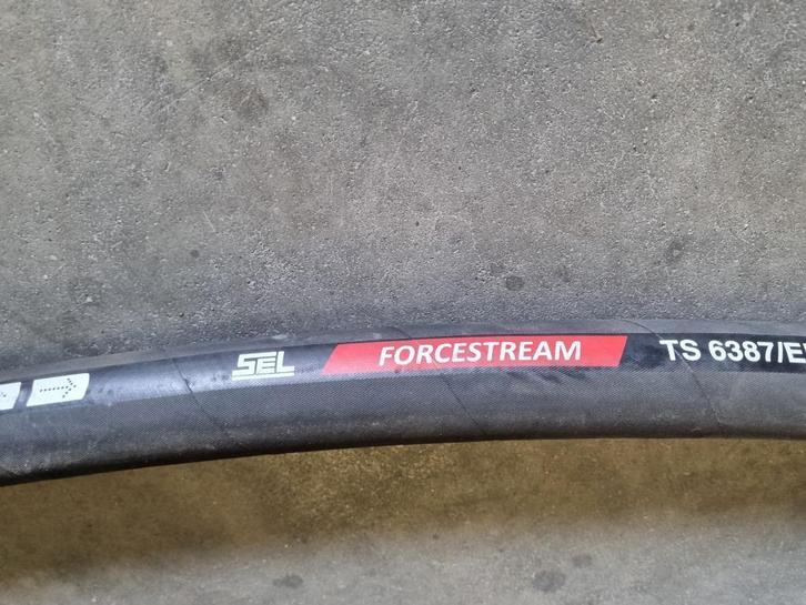 63 bar  FORCESTREAM flexibele hogedrukslang met koppelingen, Doe-het-zelf en Verbouw, Reinigingsmachines, Nieuw, Ophalen of Verzenden