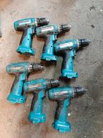 €35,00 Partij Makita Accuboormachines  9,6 en 12 volt, Doe-het-zelf en Verbouw, Gereedschap | Boormachines, Ophalen, Boor- en Schroefmachine