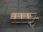 Houten slee 3 poot 100cm, Kinderen en Baby's, Speelgoed | Buiten | Sleeën, Ophalen, Gebruikt