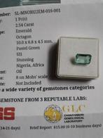 2.54carat smaragd Octagon, Ophalen of Verzenden, Zo goed als nieuw