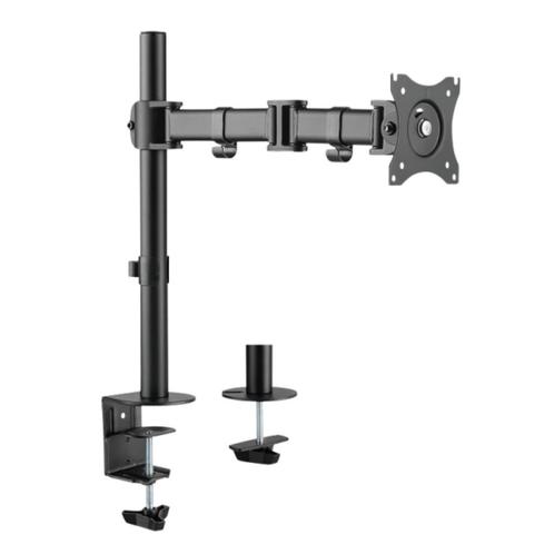 Stabiele Monitorstandaard van 13 t/m 27 inch klembevestiging, Computers en Software, Monitoren, Nieuw, Curved, In hoogte verstelbaar