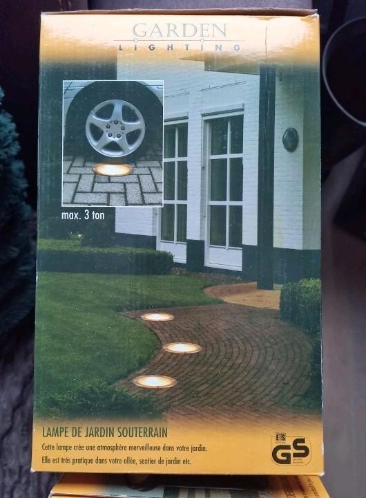 Schitterende grondspots grond spot in doos pad vijver, Tuin en Terras, Vijver-toebehoren, Nieuw, Vijververlichting, Ophalen of Verzenden