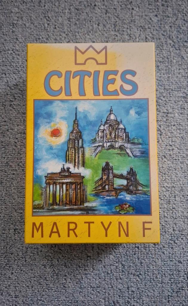 Cities bordspel, Hobby en Vrije tijd, Gezelschapsspellen | Bordspellen, Ophalen of Verzenden