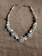 Sari design ketting, 1 x gedragen, Ophalen of Verzenden, Zo goed als nieuw, Met strass