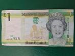 1 pound State of Jersey, Ophalen of Verzenden, Midden-Oosten, Los biljet