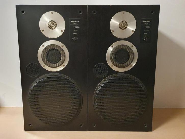 2 Luidsprekers Technics SB-4, Audio, Tv en Foto, Luidsprekers, Gebruikt, Front, Rear of Stereo speakers, Minder dan 60 watt, Overige merken