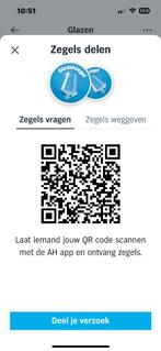 Gevraagd gratis glaszegels AH, Verzamelen, Albert Heijn, Ophalen of Verzenden