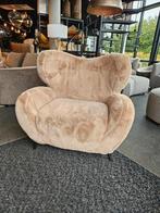 Fauteuil BEER bunny stof loveseat, Ophalen of Verzenden, Nieuw, 75 tot 100 cm, Stof