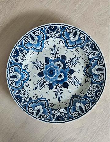 Delfts blauw wandbord beschikbaar voor biedingen