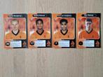 spelerskaarten  4 spitsen van het Nederlands elftal, Ophalen of Verzenden, Zo goed als nieuw, Overige binnenlandse clubs, Overige typen