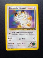 Giovanni’s Meowth - Gym Challenge - 74/132 - Pokemon kaart, Hobby en Vrije tijd, Verzamelkaartspellen | Pokémon, Ophalen of Verzenden
